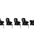 Lionelo Scaun auto I-size Antoon Plus rotire 360 grade 0-18 kg Testat ADAC cu Isofix si picior de sustinere negru