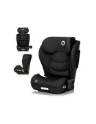 Lionelo Scaun auto i-Size Neal Negru spatar reglabil in 4 pozitii tetiera in 10 pozitii suport sticla inclus 15-36 Kg 100-150 cm cu isofix conform ECE R129