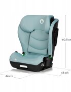 Lionelo Scaun auto i-Size Neal Verde Turquoise spatar reglabil in 4 pozitii tetiera in 10 pozitii suport sticla inclus 15-36 Kg 100-150 cm cu isofix conform ECE R129