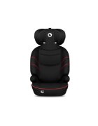 Lionelo Scaun auto Lars i-Size cu tetiera reglabila in 10 pozitii 15-36 Kg NegruRosu
