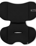 Lionelo Scaun auto Levi Negru i-Size universal instalare FWF cu tetiera reglabila in 10 pozitii spatar detasabil 76-150 cm conform cu R129