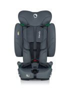 Lionelo Scaun auto Nelly Gri pliabil i-Size 76-150 cm tetiera reglabila in 15 pozitii spatar reglabil in 4 pozitii sisteme Isofix si Top Tether conform cu ECE R129