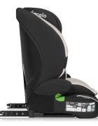 Lionelo Scaun auto pentru copii Billy Bej i-Size 76-150 cm isofix + top tether tetiera reglabila testat la impact conform cu R129