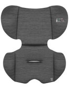 Lionelo Scaun auto pentru copii Billy GriNegru i-Size 76-150 cm isofix + top tether tetiera reglabila testat la impact conform cu R129