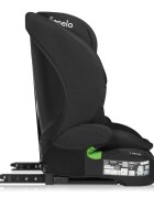 Lionelo Scaun auto pentru copii Billy Negru i-Size 76-150 cm isofix + top tether tetiera reglabila testat la impact conform cu R129