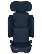 Lionelo Scaun auto pliabil Orin Albastru i-Size 100-150 cm tetiera reglabila in 14 pozitii spatar in 4 pozitii isofix+Top Tether sezut ergonomic husa transport suport sticla