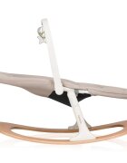 Lionelo Scaun de masa 4 in 1 Celia AlbNatur multifunctional cu functie de balansoar reglabil pe inaltime suport pentru picioare reglabil