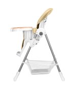 Lionelo Scaun de masa reglabil Linn Plus din metal bej