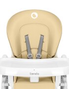 Lionelo Scaun de masa reglabil Linn Plus din metal bej