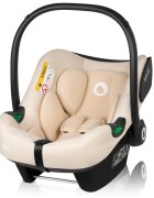 Lionelo Scoica auto i-Size Astrid Bej 0-13 kg 40-87 cm cu salteluta testat ADAC conform cu standardul european de securitate R129
