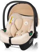 Lionelo Scoica auto i-Size Astrid Bej 0-13 kg 40-87 cm cu salteluta testat ADAC conform cu standardul european de securitate R129