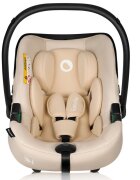 Lionelo Scoica auto i-Size Astrid Bej 0-13 kg 40-87 cm cu salteluta testat ADAC conform cu standardul european de securitate R129