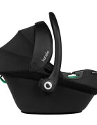 Lionelo Scoica auto i-Size Astrid NegruGri 0-13 kg 40-87 cm cu salteluta testat ADAC conform cu standardul european de securitate R129