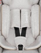 Lionelo Scoica auto Moxie Bej i-Size include baza rotativa 360 cu picior de fixare 40-87 cm tetiera reglabila intarita cu spuma de memorie carcasa ventilata protectie avansata conform R129
