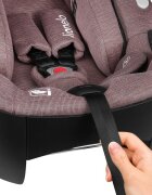 Lionelo Scoica auto Moxie Mov i-Size 40-87 cm tetiera reglabila intarita cu spuma de memorie carcasa ventilata din bambus protectie avansata conform cu R129