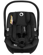 Lionelo Scoica auto Moxie Negru i-Size 40-87 cm tetiera reglabila intarita cu spuma de memorie carcasa ventilata protectie avansata conform cu R129