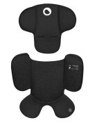 Lionelo Scoica auto Moxie Negru i-Size 40-87 cm tetiera reglabila intarita cu spuma de memorie carcasa ventilata protectie avansata conform cu R129
