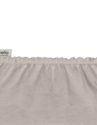 Lionelo Set 2 cearceafuri cu elastic AlbBej 80x42 cm pentru co-sleepere din bambus