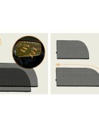 Lionelo Set 2 parasolare auto Sunblocker universale negru