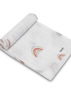 Lionelo Set 3 scutece multifunctionale Rainbow din bambus 70x70 cm multicolor