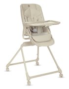 Lionelo Set multifunctional cu patut sezlong si scaun de masa Maddie Bej functie 360 pliere rapida roti incluse reglaj pentru sezut si suportul de picioare husa detasabila 0-36 luni pana la 15 kg