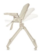 Lionelo Set multifunctional cu patut sezlong si scaun de masa Maddie Bej functie 360 pliere rapida roti incluse reglaj pentru sezut si suportul de picioare husa detasabila 0-36 luni pana la 15 kg