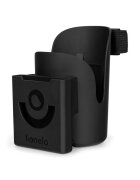 Lionelo Suport universal pentru biberonpahar si telefon Ove Cu sistem de rotire 360 Negru