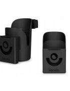 Lionelo Suport universal pentru biberonpahar si telefon Ove Cu sistem de rotire 360 Negru