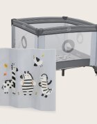 Lionelo Tarc de joaca copii Bonnie 100 x 100 cm gri deschis