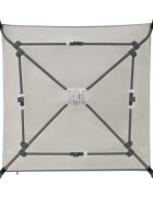 Lionelo Tarc de joaca copii Bonnie 100 x 100 cm gri deschis