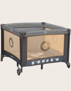 Lionelo Tarc de joaca copii Bonnie 100 x 100 cm gri inchis