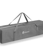 Lionelo Tarc de joaca copii Bonnie 100 x 100 cm gri inchis