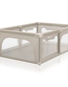 Lionelo Tarc de joaca copii Willow 127 x 187 cm bej