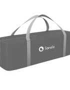 Lionelo Tarc de joaca Lene cu roti 100 x 100 cm Grey Scandi