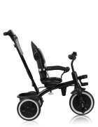 Lionelo Tricicleta pentru copii Berry Gri 2 in 1 multifunctionala rotire 360 grade functie de roata libera utilizare pana la 5 ani constructie din otel conform cu standardul EN71