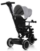 Lionelo Tricicleta pentru copii Berry Gri 2 in 1 multifunctionala rotire 360 grade functie de roata libera utilizare pana la 5 ani constructie din otel conform cu standardul EN71