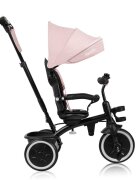 Lionelo Tricicleta pentru copii Berry Roz 2 in 1 multifunctionala rotire 360 grade functie de roata libera utilizare pana la 5 ani constructie din otel conform cu standardul EN71