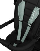 Lionelo Tricicleta pentru copii Berry Verde 2 in 1 multifunctionala rotire 360 grade functie de roata libera utilizare pana la 5 ani constructie din otel conform cu standardul EN71