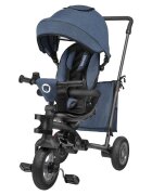 Lionelo Tricicleta pentru copii Tris Albastru Ultrapliabila Multifunctionala Mecanism de pedalare libera Suport picioare Control al directiei Scaun reversibil Rotire 360 grade Conform cu standardul european de securitate EN71