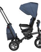 Lionelo Tricicleta pentru copii Tris Albastru Ultrapliabila Multifunctionala Mecanism de pedalare libera Suport picioare Control al directiei Scaun reversibil Rotire 360 grade Conform cu standardul european de securitate EN71