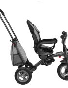 Lionelo Tricicleta pentru copii Tris Gri Ultrapliabila Multifunctionala Mecanism de pedalare libera Suport picioare Control al directiei Scaun reversibil Rotire 360 grade Conform cu standardul european de securitate EN71