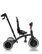 Lionelo Tricicleta pentru copii Tris Plus Roz Ultrapliabila Multifunctionala Pana la 25 kg Inclinare spatar in fata si in spate Suport picioare Control al directiei Scaun reversibil Rotire 360 grade Conform cu EN71
