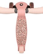Lionelo Trotineta Franky roz cu 3 roti LED multifunctionala pliabila scaun reglabil si detasabil ghidon reglabil greutate suportata 50 kg