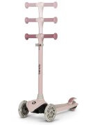 Lionelo Trotineta pentru copii Jessy Roz cu 3 roti LED ghidon reglabil pliabila platforma antiderapanta greutate suportata 50 kg