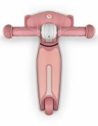 Lionelo Trotineta Timy Roz cu 3 roti LED ghidon reglabil pliabila platforma antiderapanta greutate suportata 50 kg varsta 3 ani+