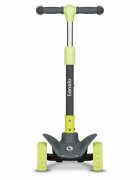 Lionelo Trotineta Timy Verde cu 3 roti LED ghidon reglabil pliabila platforma antiderapanta greutate suportata 50 kg varsta 3 ani+