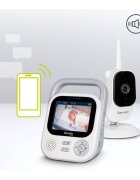 Lionelo Video monitor Babyline 3.2 Full HD Comunicare bidirectionala 2.8 inch Alb