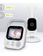Lionelo Video monitor Babyline 3.2 Full HD Comunicare bidirectionala 2.8 inch Alb