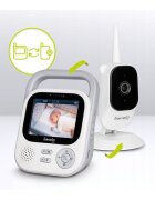Lionelo Video monitor Babyline 3.2 Full HD Comunicare bidirectionala 2.8 inch Alb