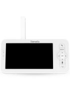 Lionelo Video monitor Babyline Alb 9.2. AI 5 inch camera Full HD zoom digital 4x aplicatie tehnologia AI cu detectare a miscarii melodii zgomote albe mod nocturn